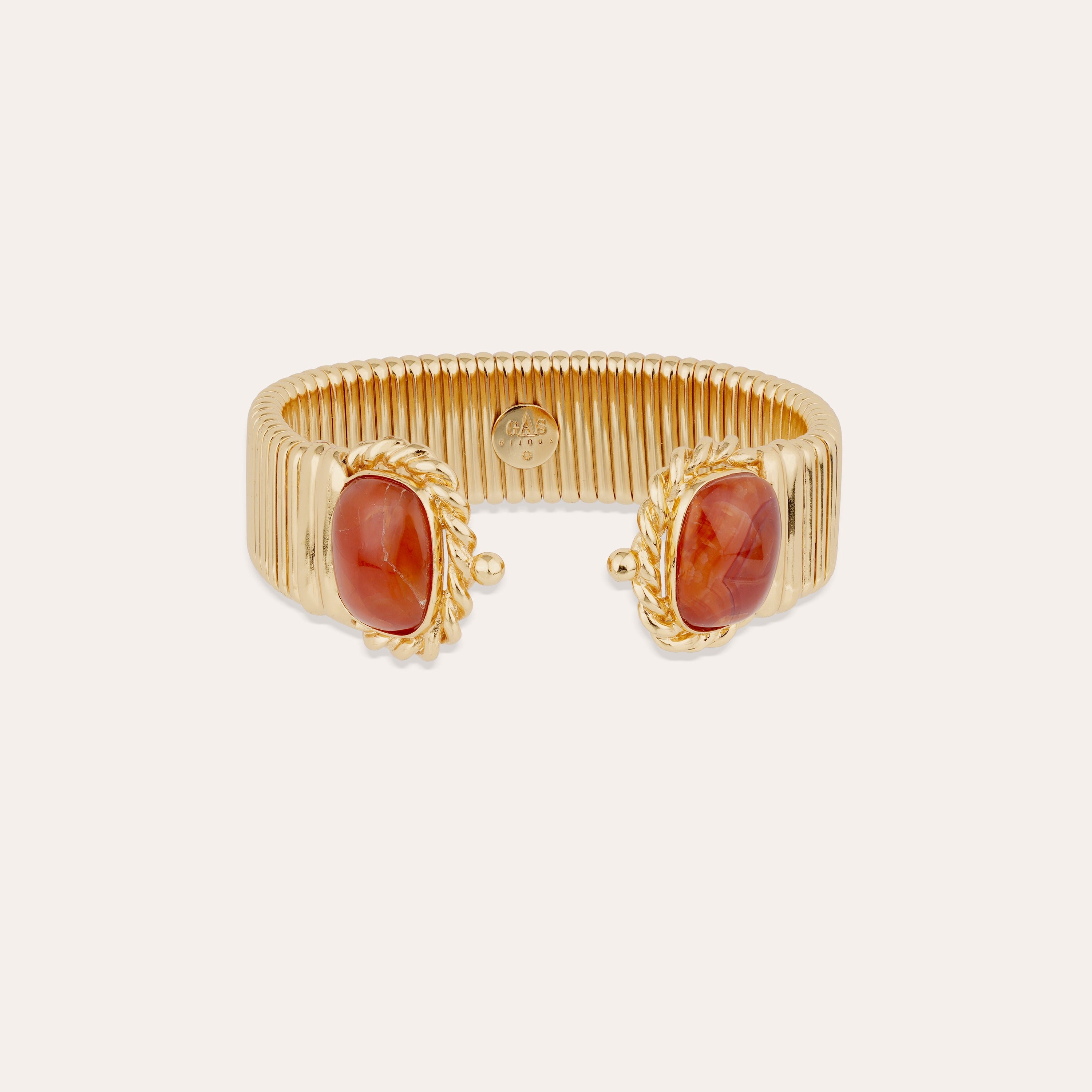 gas-bijoux-bracelet-amarante-double-dor-cornaline image 1