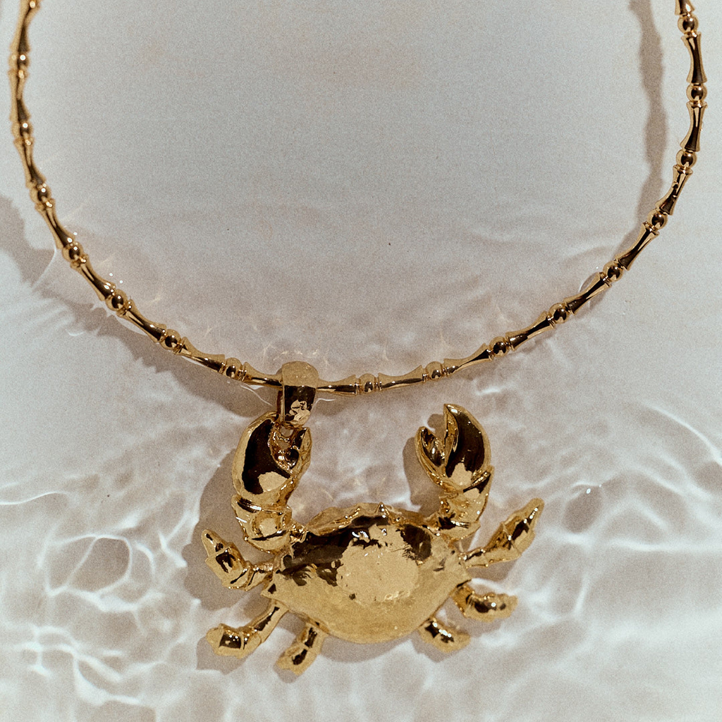 gas-bijoux-bambou-collier-krabe-dor-l-or-fin image 2