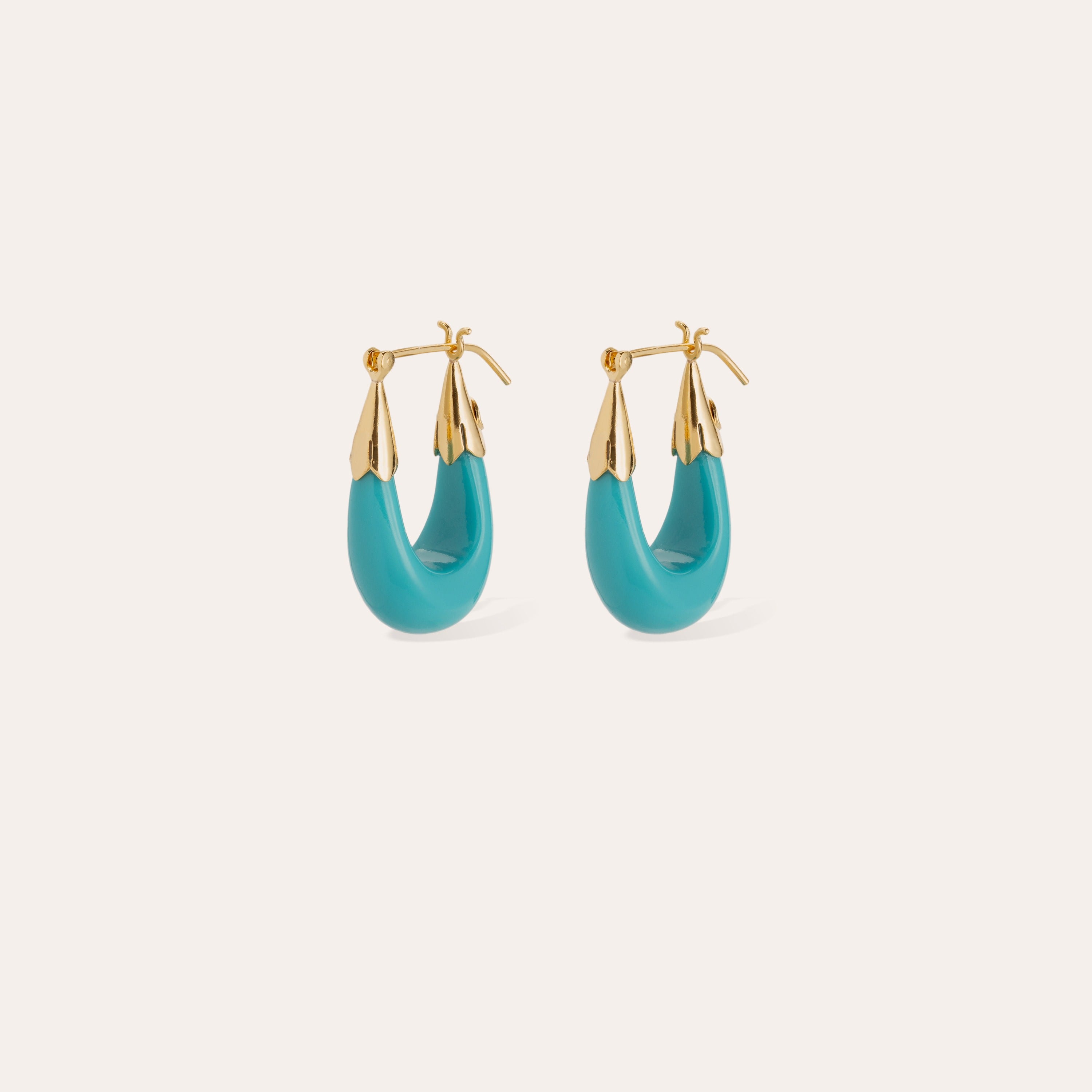 gas-bijoux-boucles-d-oreilles-ecume-petit-mod-le-ac-tate-turquoise image 1
