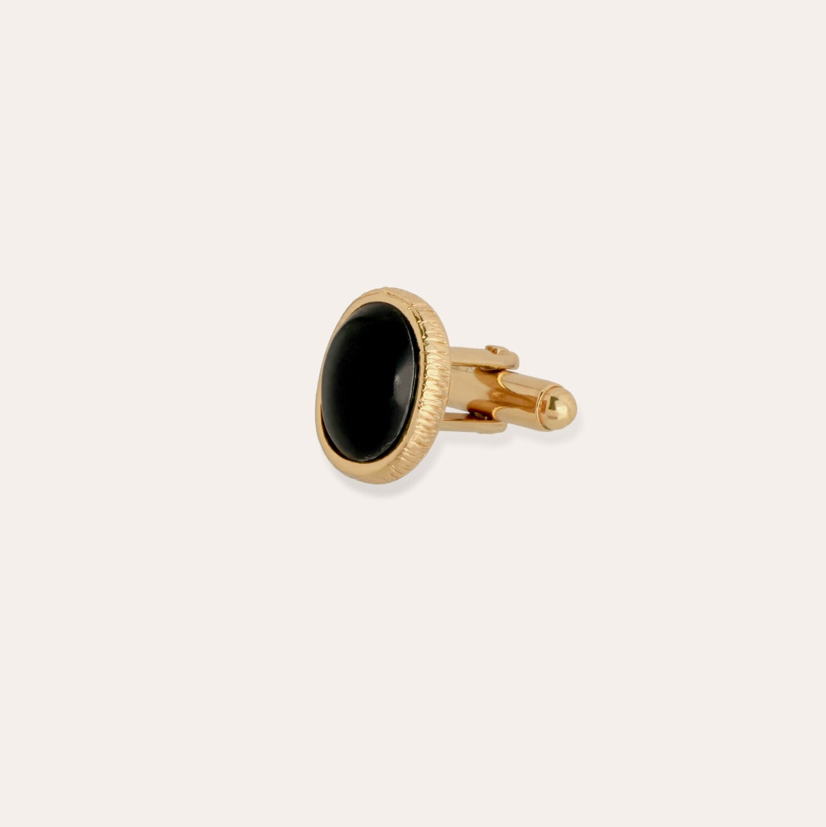 gas-bijoux-boutons-de-manchette-ovo-basalte-noir image 2