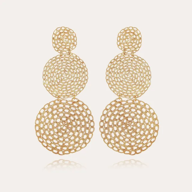 gas-bijoux-boucles-d-oreilles-onde-gourmette-double-dor-es image 1