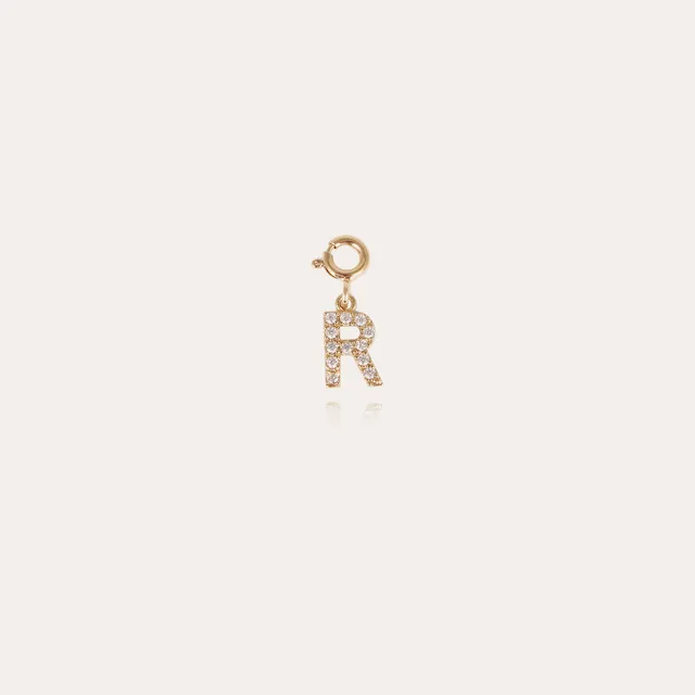 gas-bijoux-charm-pendentif-lettre-r-strass-dor-l-or-fin image 1