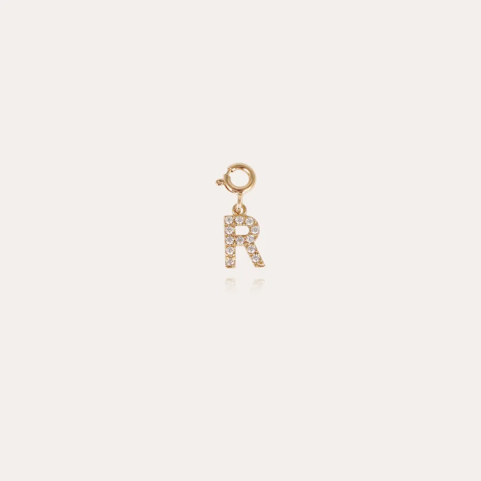 gas-bijoux-charm-pendentif-lettre-r-strass-dor-l-or-fin image 1
