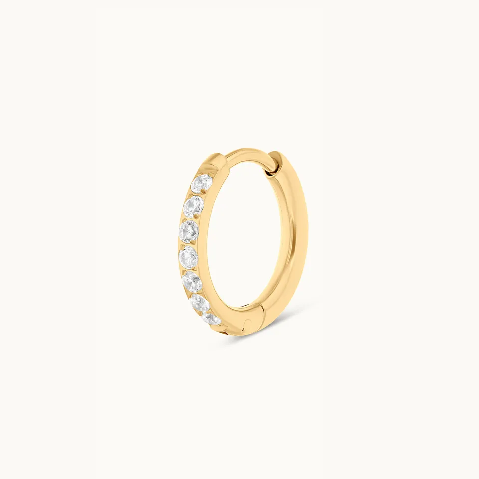 obsidian-piercing-ori-l-anneau-clicker-rang-e-de-zircons-titane-gold-pvd-conch-h image 1
