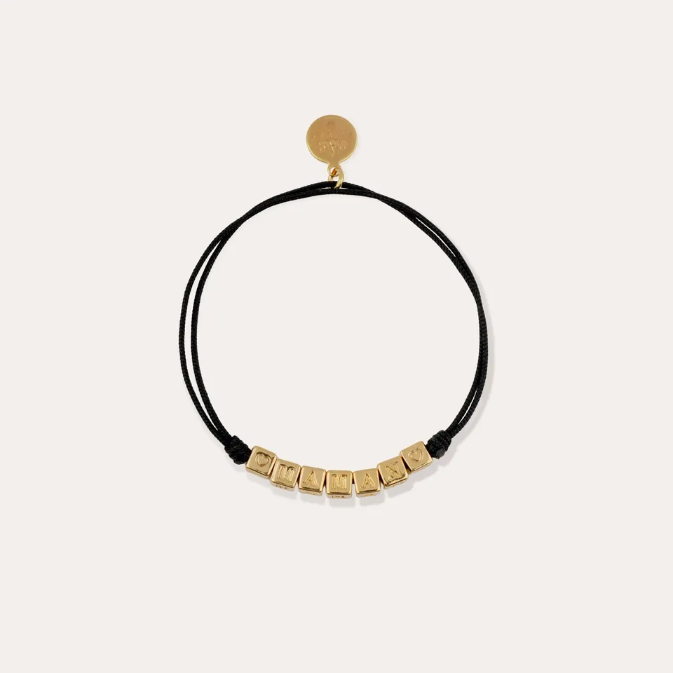 gas-bijoux-bracelet-maman-cubes-dor-s-grav-s-ajustable image 1