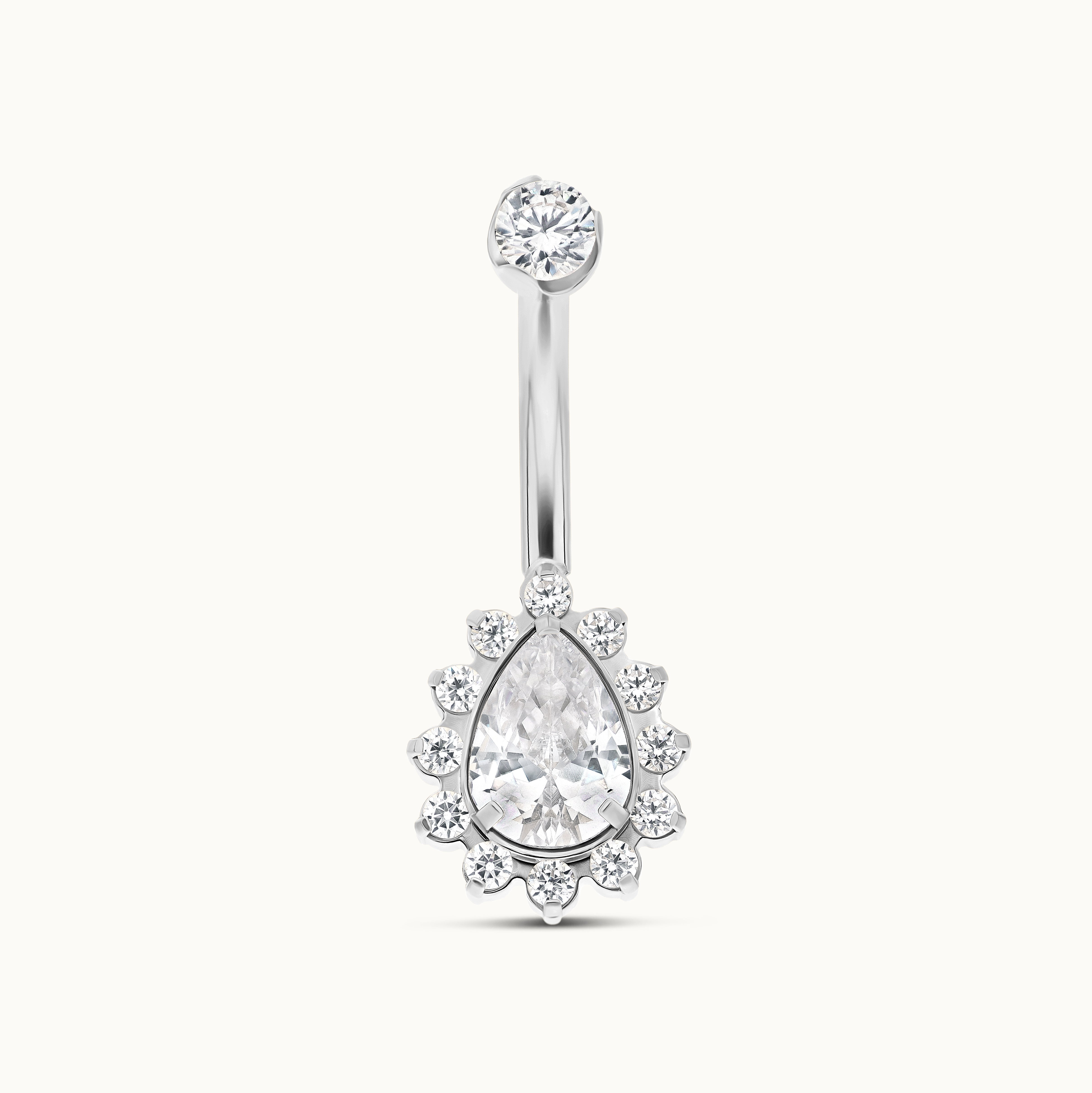 obsidian-piercing-athena-piercing-de-nombril-cristal-goutte-et-halo-de-zircons-t image 2