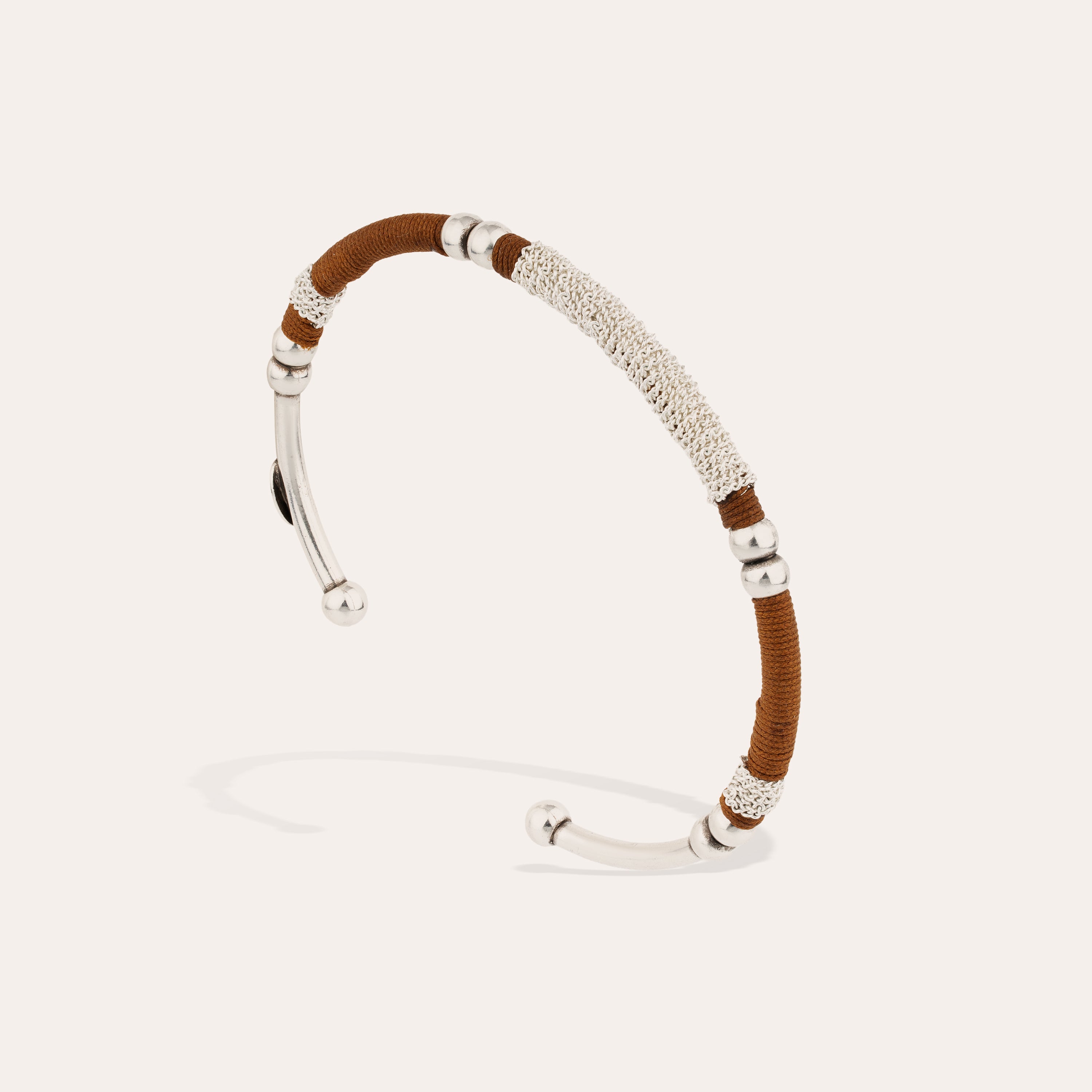 gas-bijoux-bracelet-jonc-zanzibar-grand-mod-le-argent-fils-color-s-et-cha-ne-tai image 2