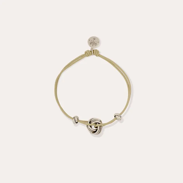 gas-bijoux-atik-bracelet-lien-argent-anneaux-entrelac-s-ajustable image 1