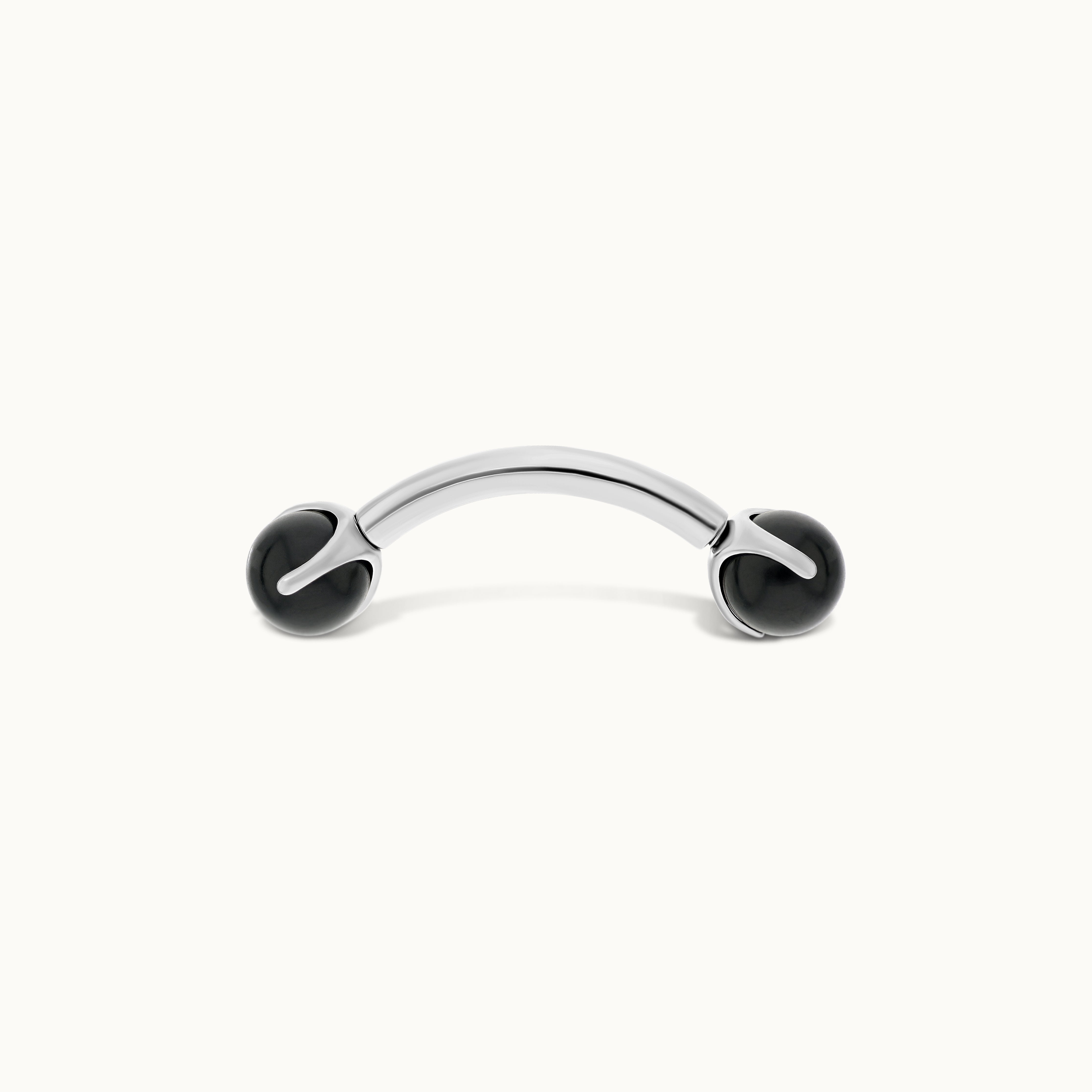 obsidian-piercing-barre-courb-e-onyx-piercing-incurv-titane-pierres-naturelles-d image 1
