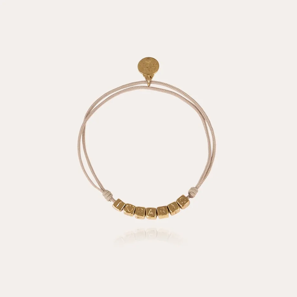 gas-bijoux-bracelet-paris-dor-l-or-fin-i-love-paris-ajustable image 1