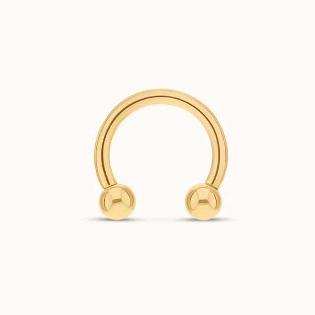 obsidian-piercing-fer-a-cheval-circular-barbell-titane-septum-daith image 1