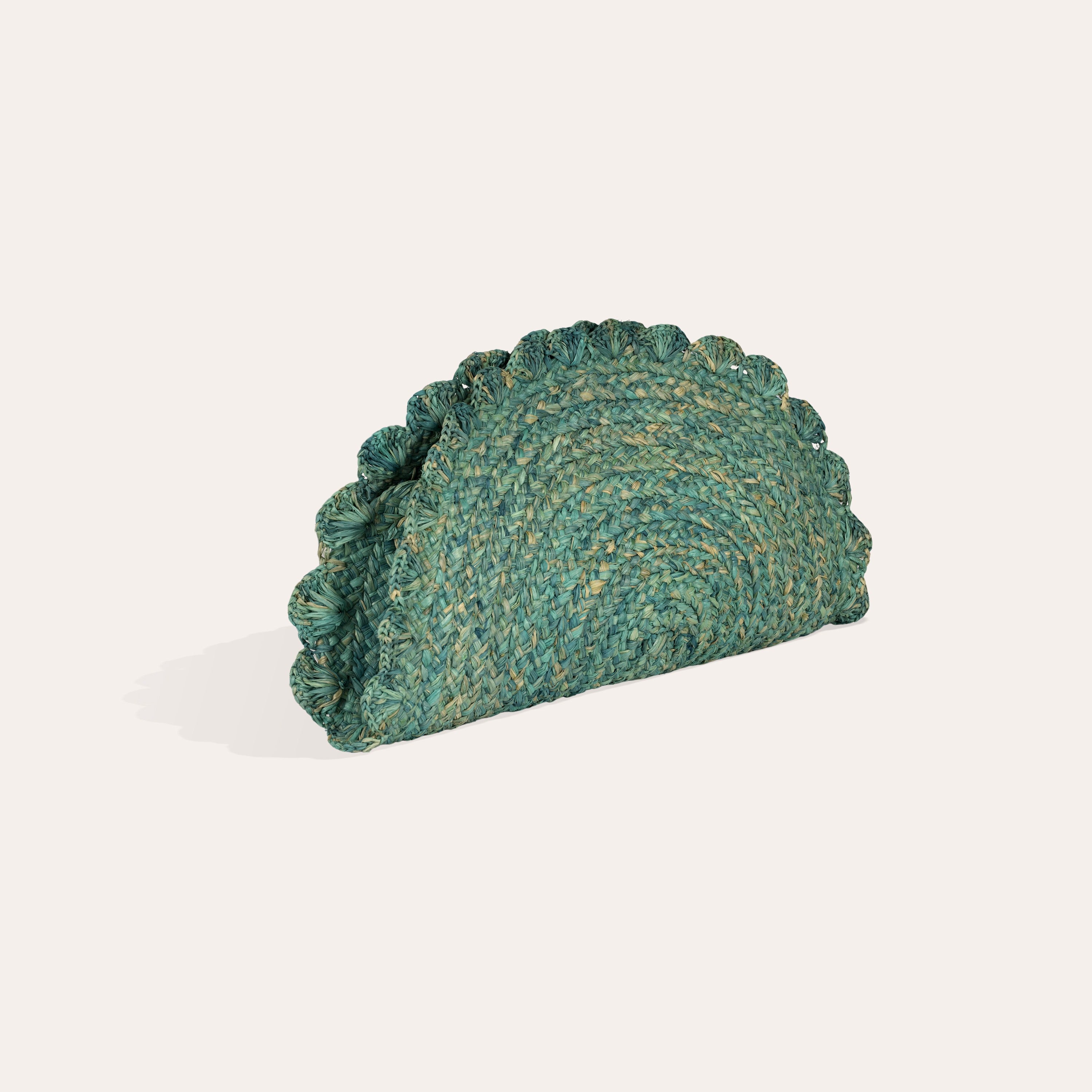 gas-bijoux-pochette-sun-raphia-turquoise-pochette-tress-e-main-port-e-paule image 2