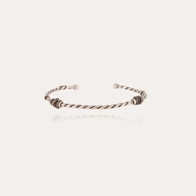 gas-bijoux-bracelet-jonc-torsade-petit-mod-le-argent-ajustable image 1
