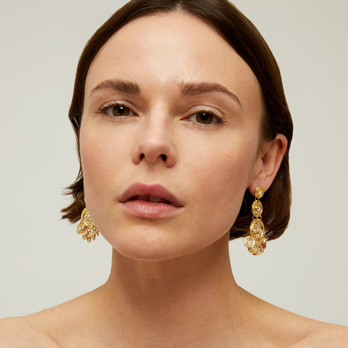 gas-bijoux-boucles-d-oreilles-sequin-trois-rangs-dor-es-2 image 2