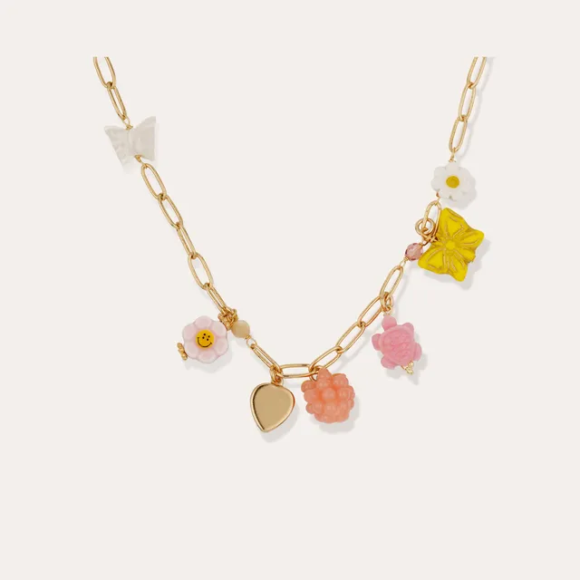 gas-bijoux-collier-capucine-dor-collier-enfant-perles-color-es-et-charms-longueu image 1