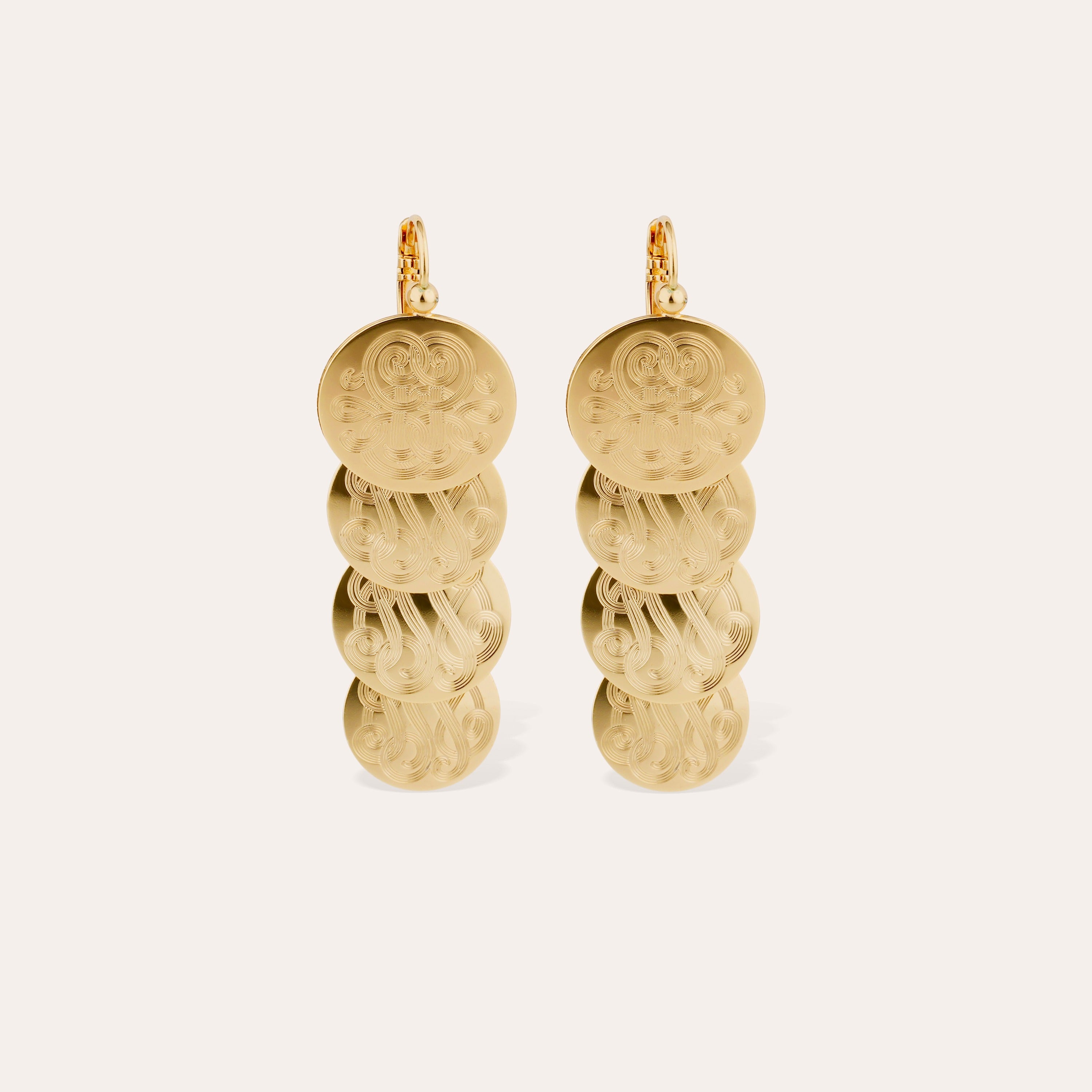 gas-bijoux-boucles-d-oreilles-very-diva-quadruple-petit-mod-le-dor-es image 1
