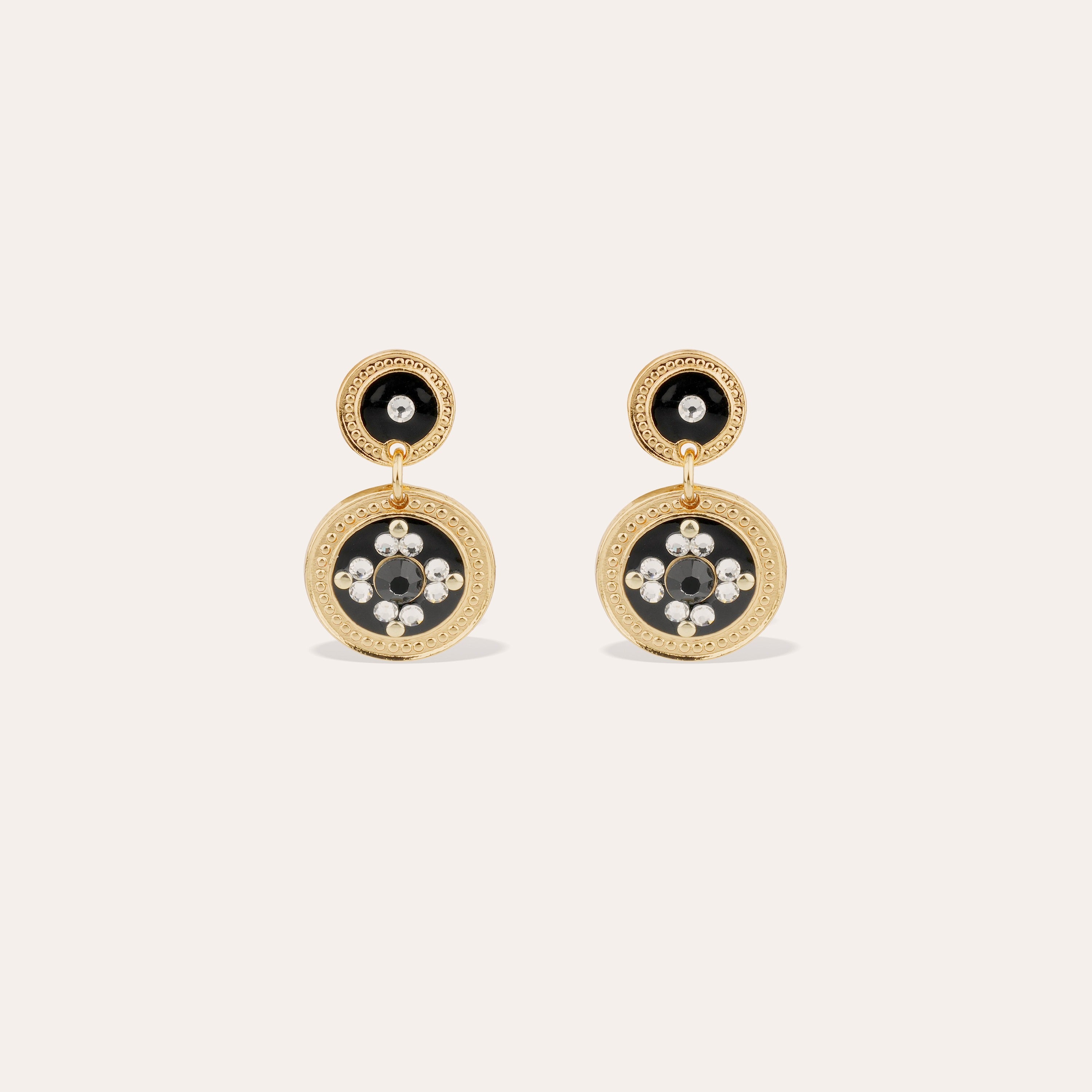 gas-bijoux-boucles-d-oreilles-sequin-dor-es-mail-et-strass image 1