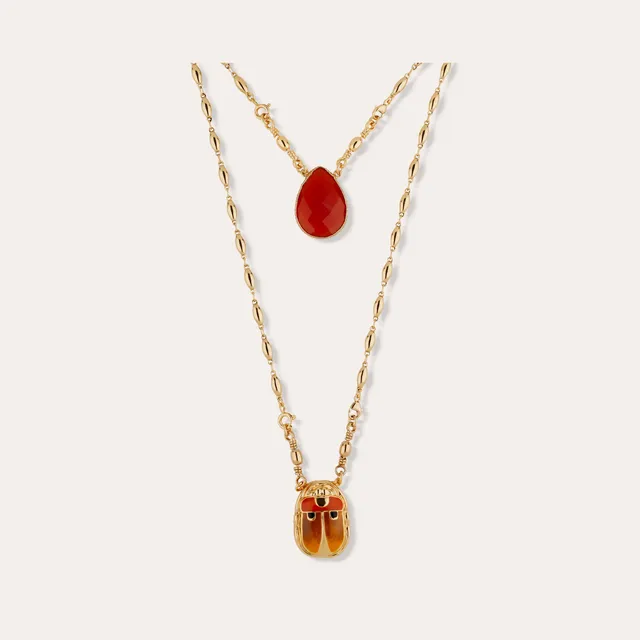 gas-bijoux-collier-scapulaire-scaramouche-mail-cornaline image 1