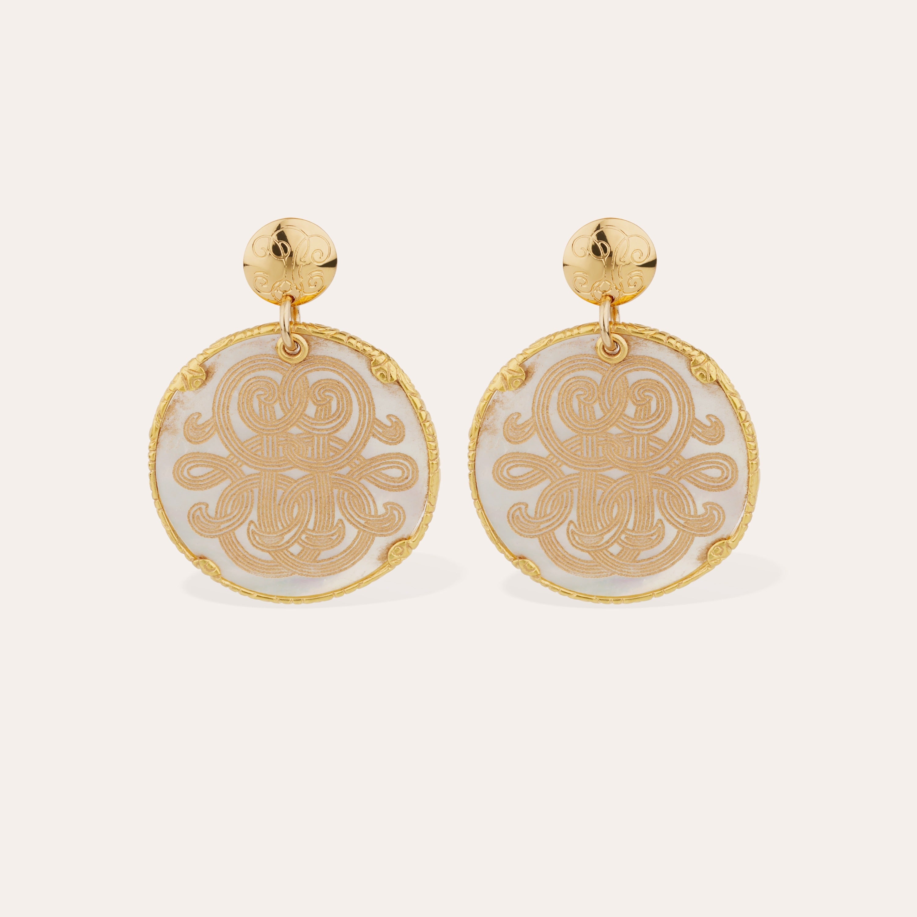 gas-bijoux-boucles-d-oreilles-sun-diva-grand-mod-le-nacre-blanche image 1