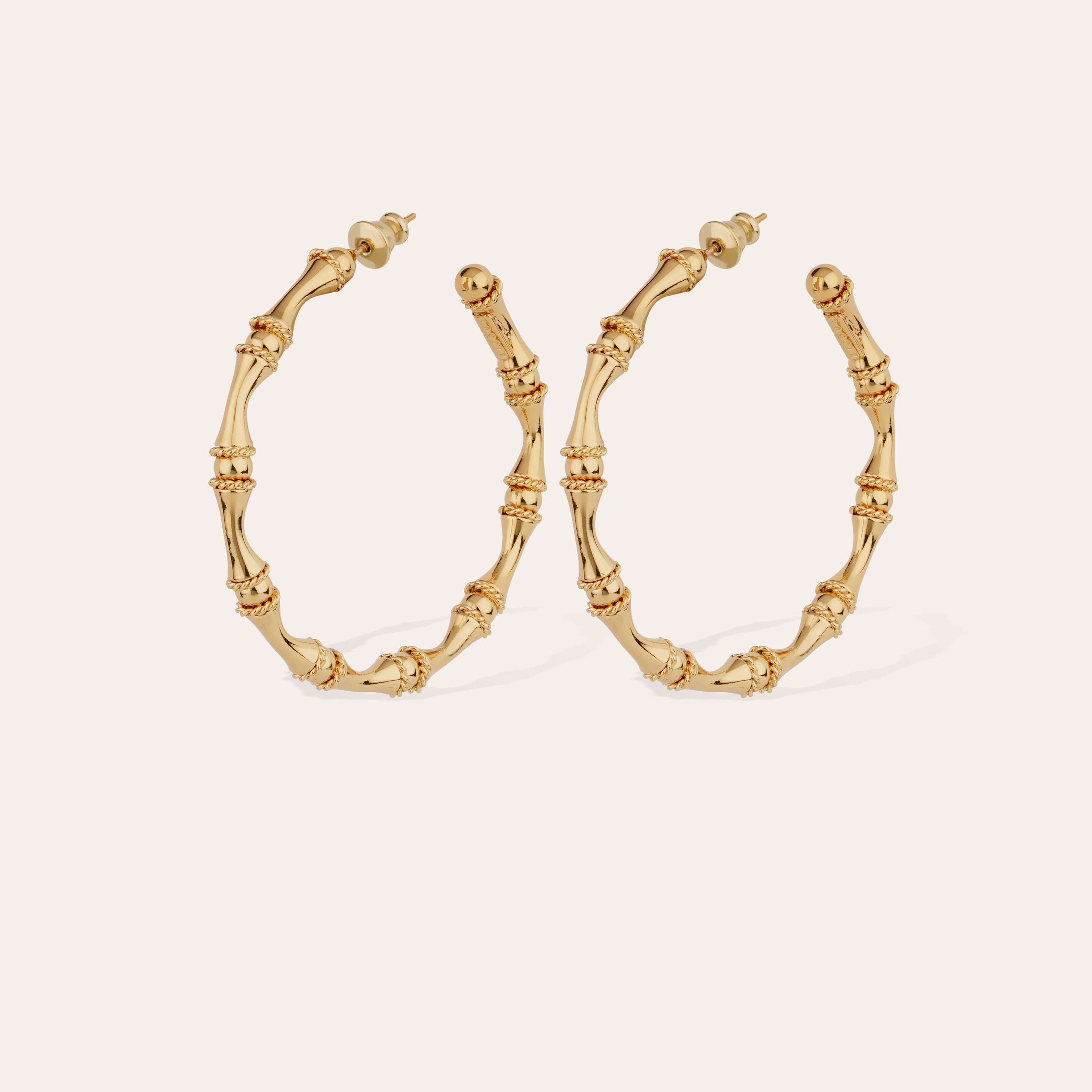 gas-bijoux-boucles-d-oreilles-cr-oles-bambou-dor-es image 1