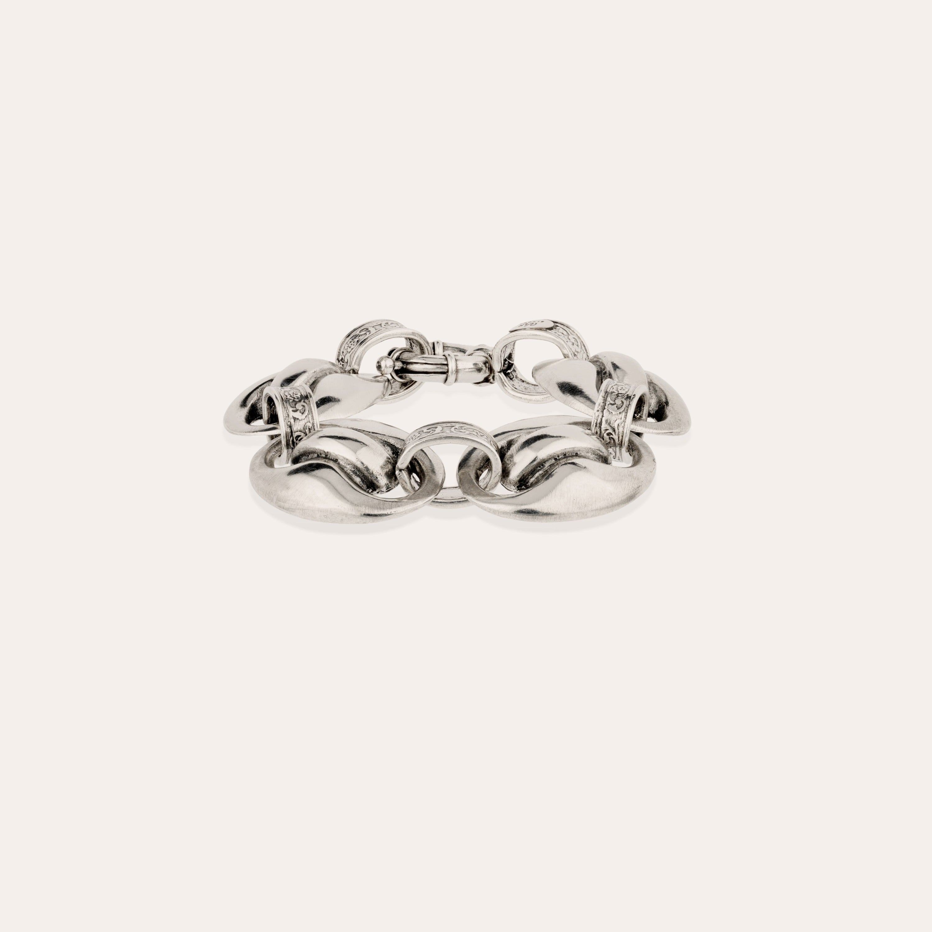 gas-bijoux-bracelet-cophea-argent-maillons-marine image 1