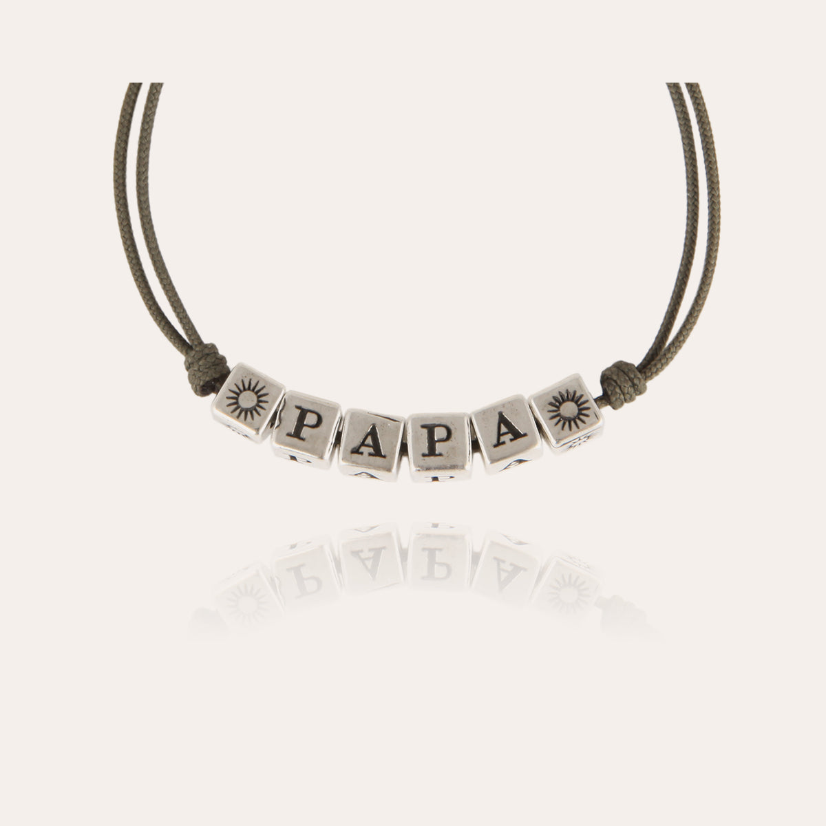 gas-bijoux-bracelet-papa-argent-bracelet-porte-bonheur-message image 2