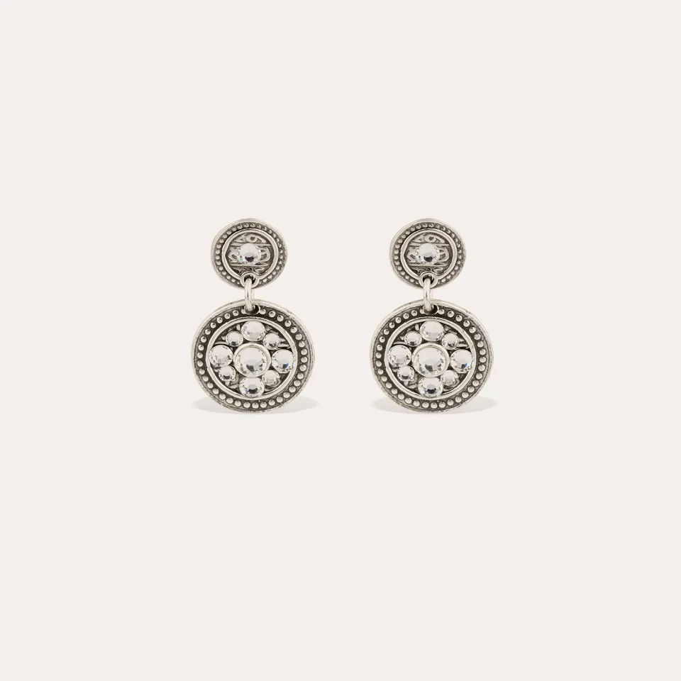 gas-bijoux-sequin-boucles-d-oreilles-pendantes-argent-es-strass image 1