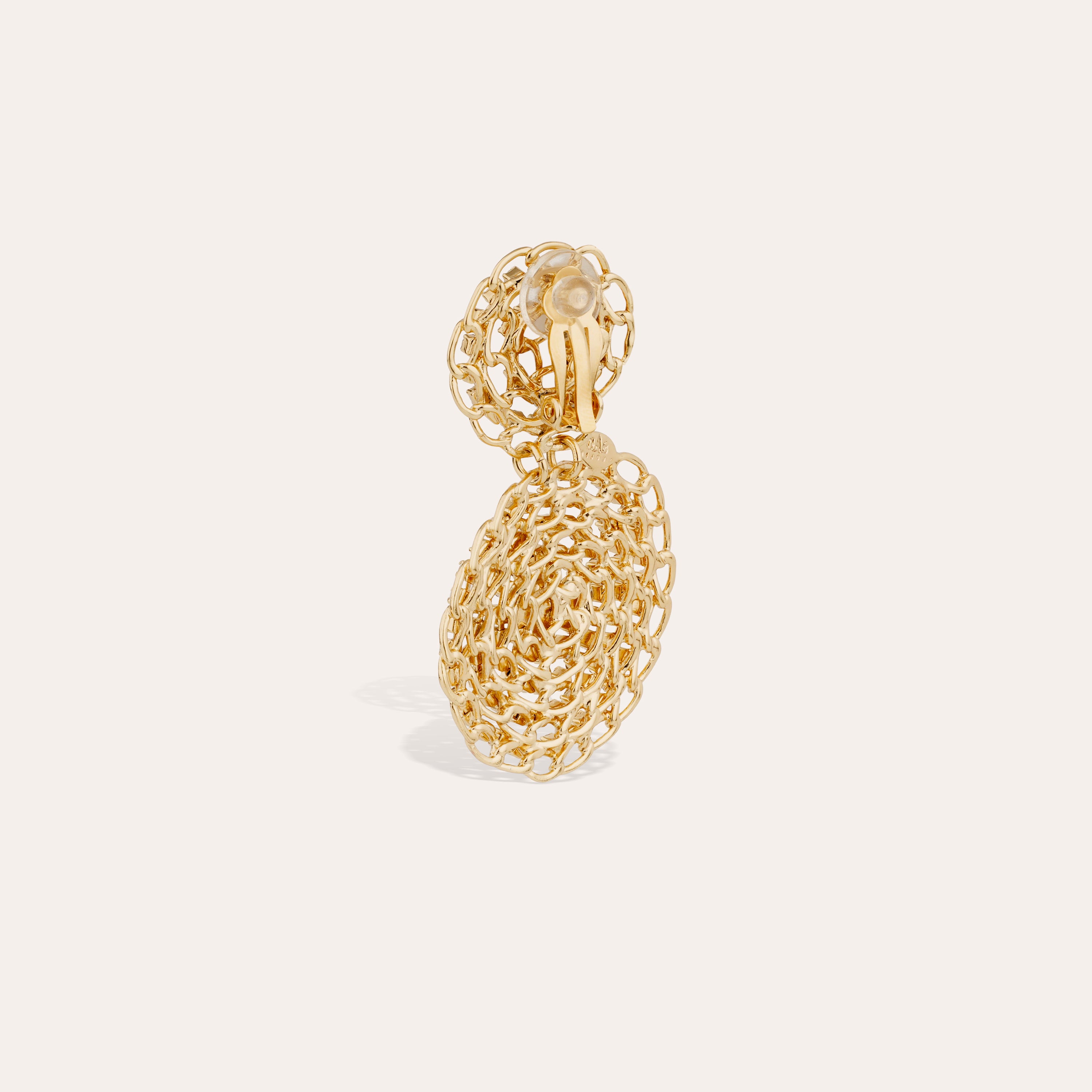 gas-bijoux-boucles-d-oreilles-onde-gourmette-strass-petit-mod-le-dor-es-l-or-fin image 3