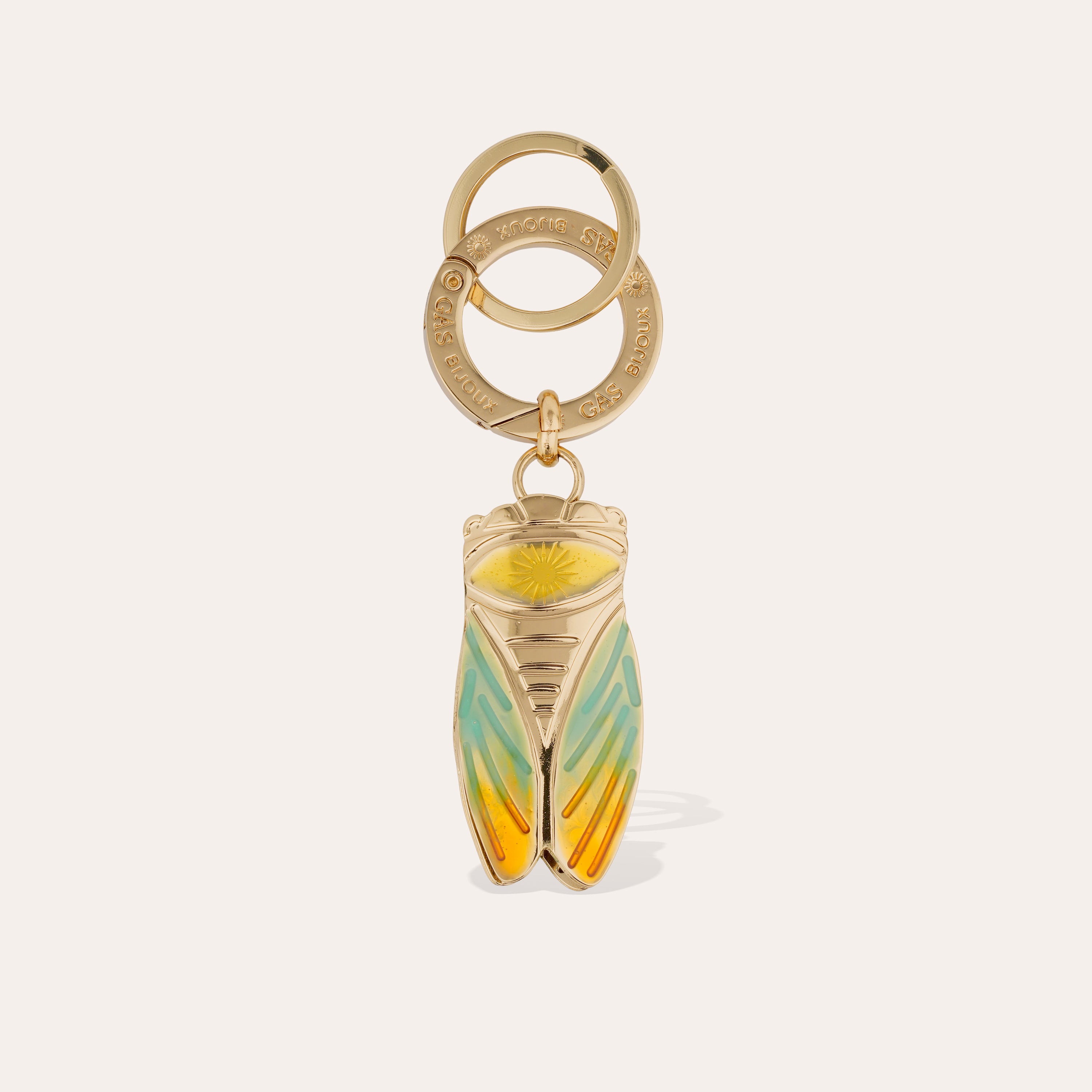 gas-bijoux-porte-cl-s-cigale-mail-grand-mod-le-dor image 1