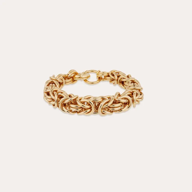 gas-bijoux-bracelet-claude-dor-l-or-fin-maille-byzantine image 1