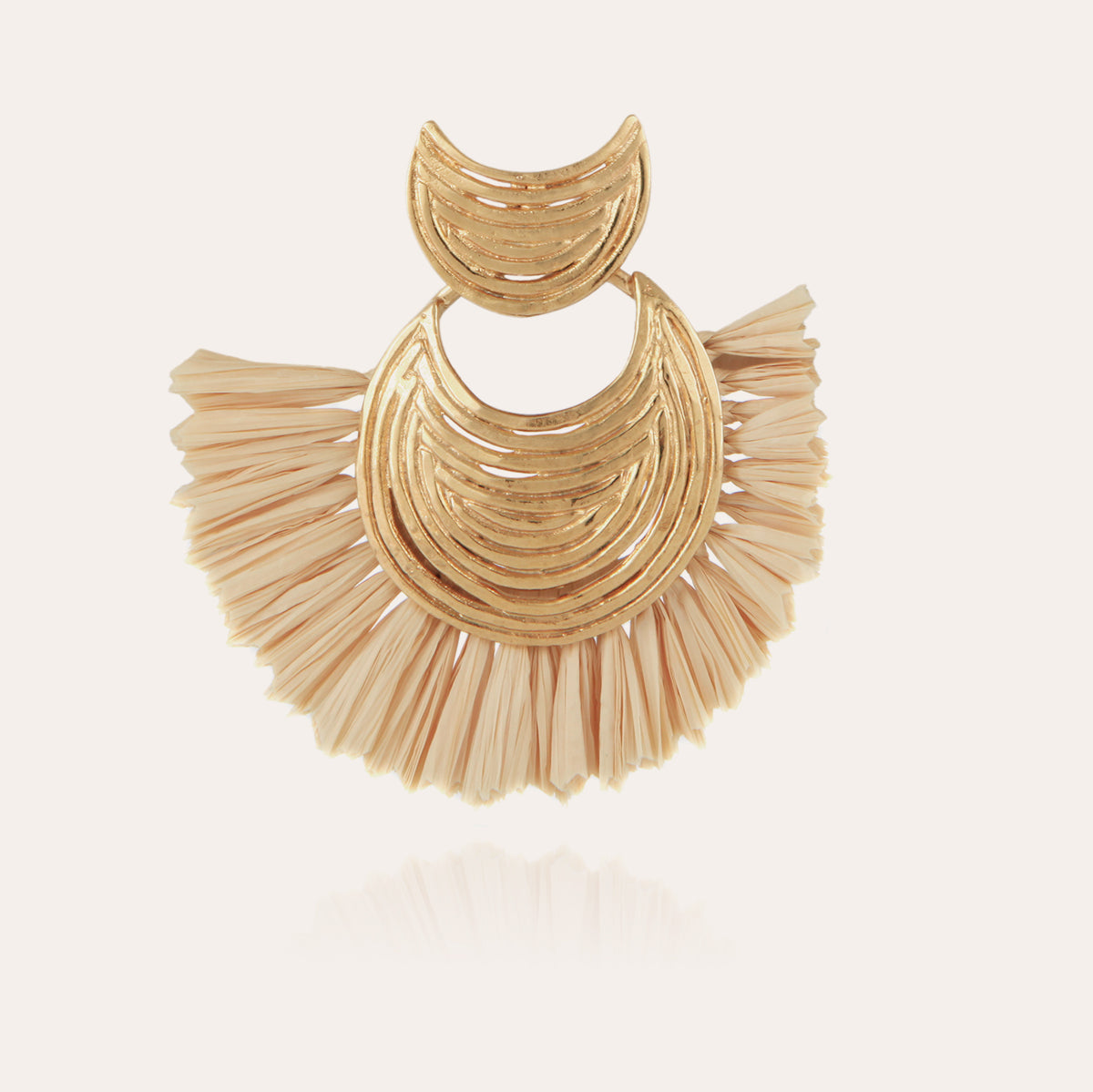 gas-bijoux-boucles-d-oreilles-luna-wave-raphia-mini-dor-es-l-or-fin image 2