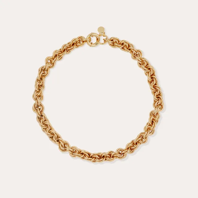 gas-bijoux-collier-maille-rond-entrecrois-grand-mod-le-dor-l-or-fin image 1