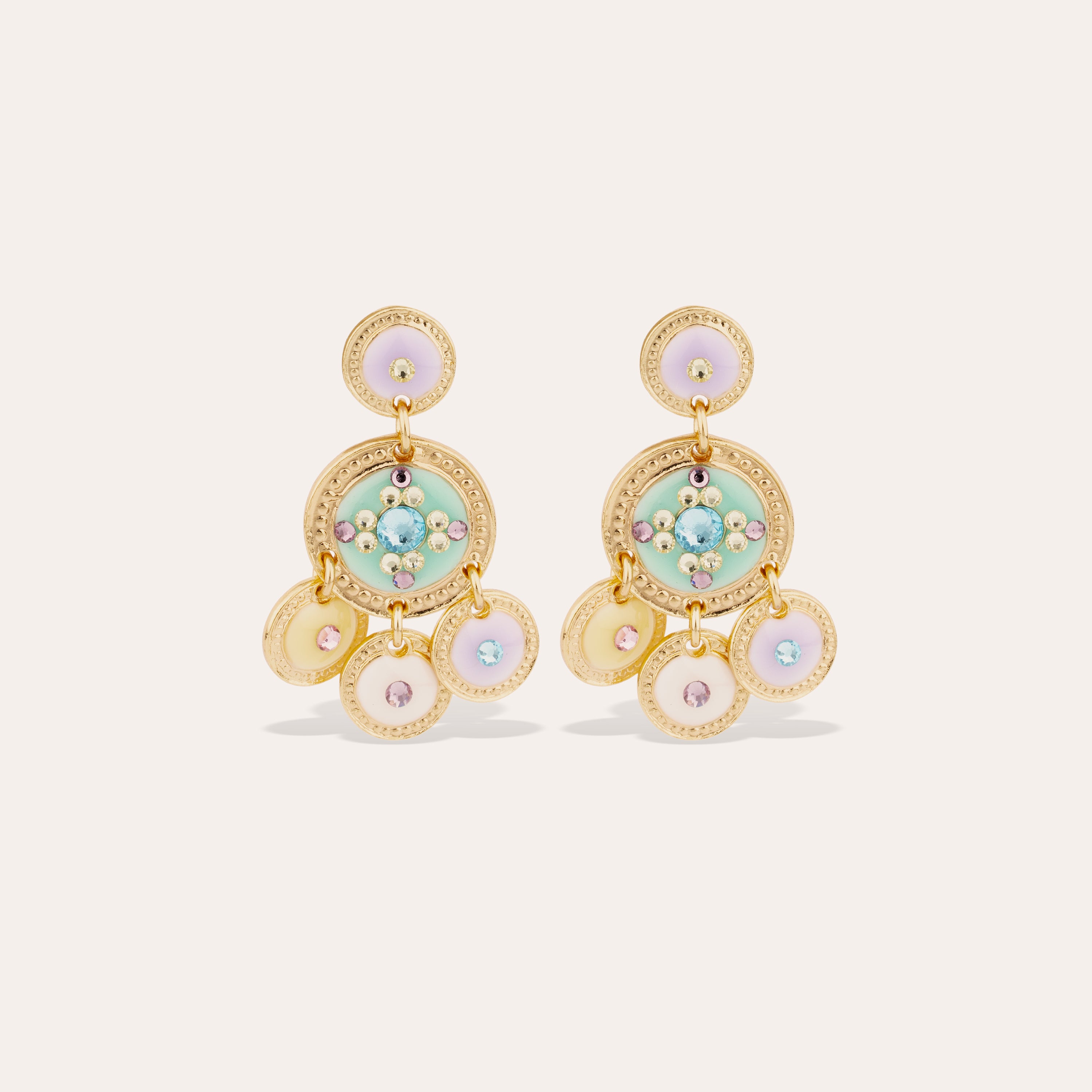 gas-bijoux-boucles-d-oreilles-sequin-deux-rangs-2 image 1