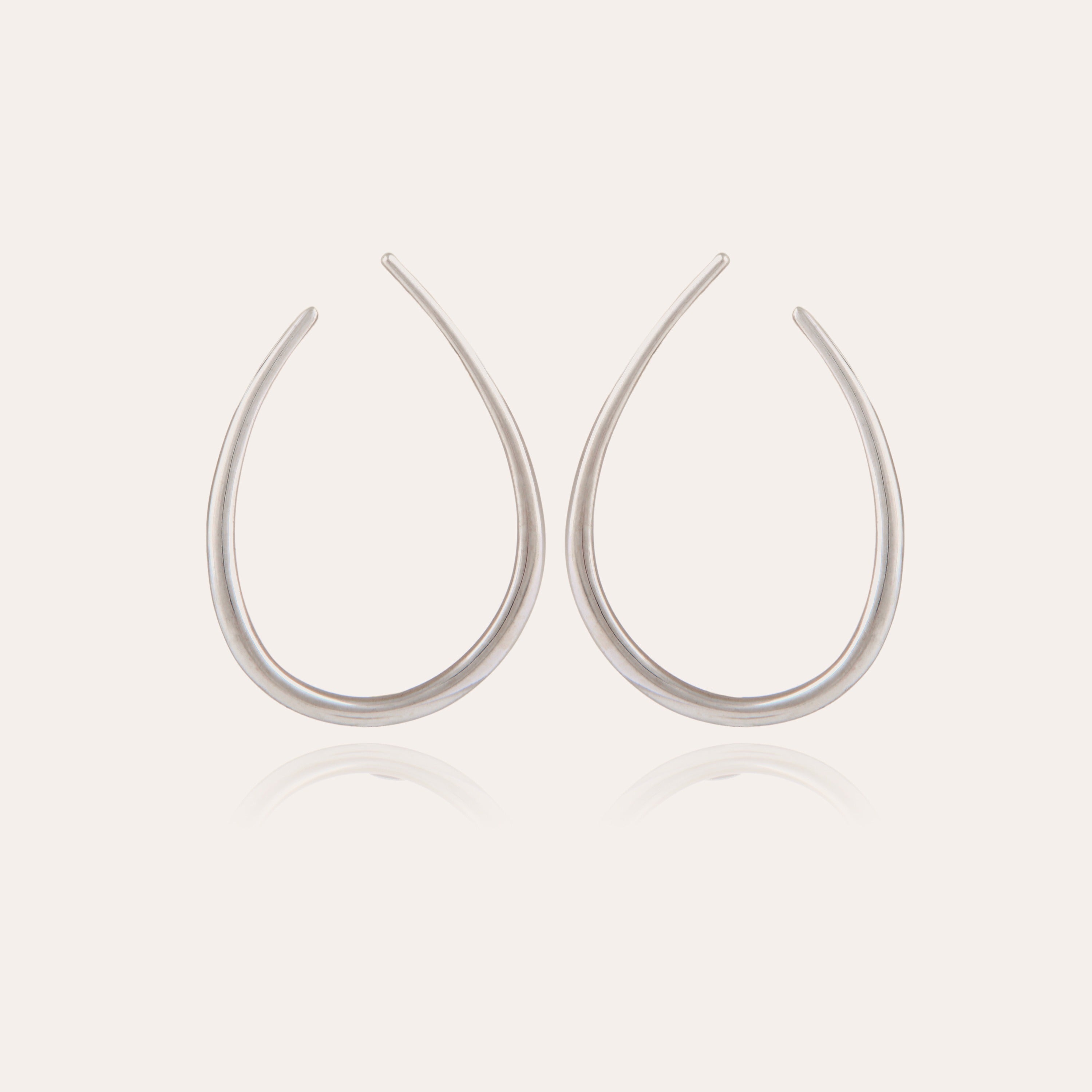 gas-bijoux-boucles-d-oreilles-bobo-goutte-argent-es image 1