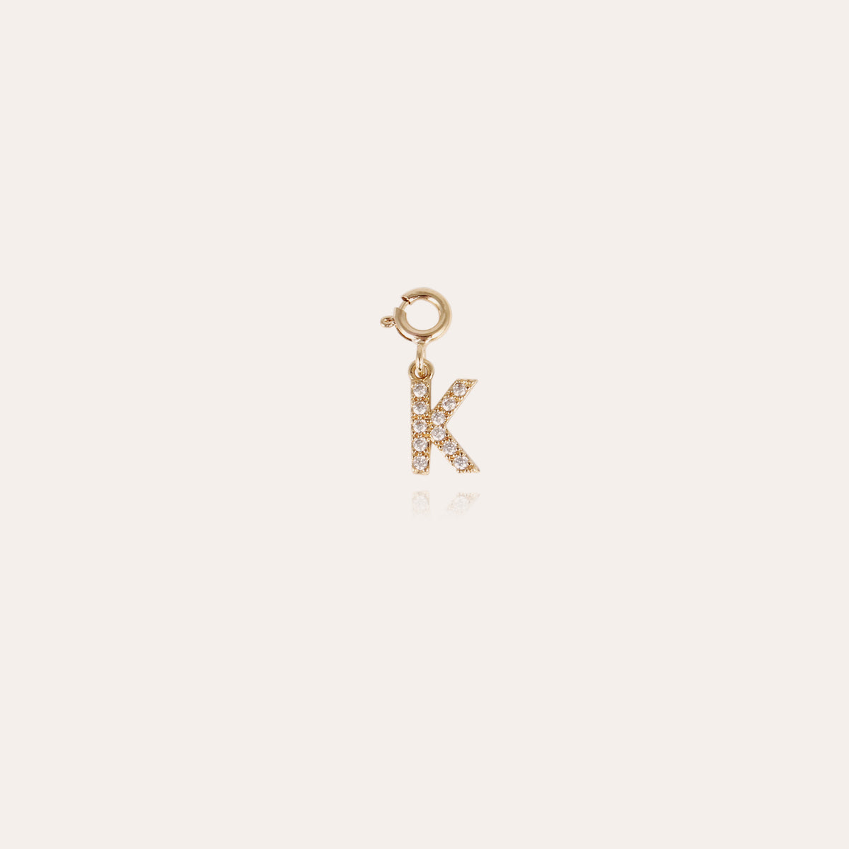 gas-bijoux-charm-pendentif-lettre-k-strass-dor-l-or-fin-2-cm image 1