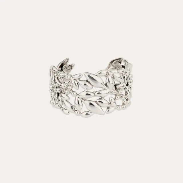 gas-bijoux-bracelet-manchette-olea-argent image 1