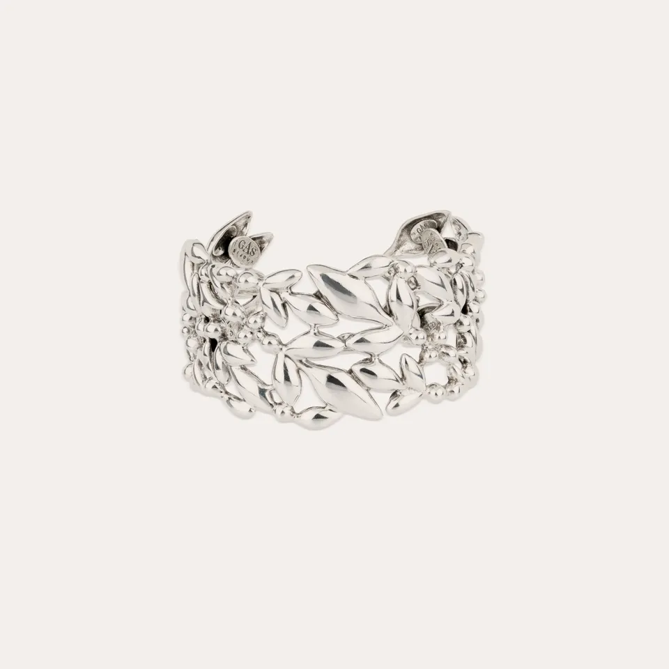 gas-bijoux-bracelet-manchette-olea-argent image 1
