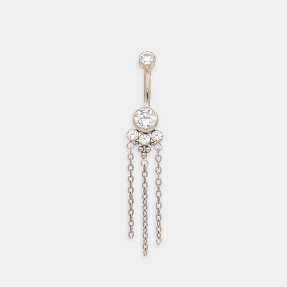 obsidian-piercing-cynar-piercing-nombril-titane-cha-nes-zircons-vissage-interne image 1