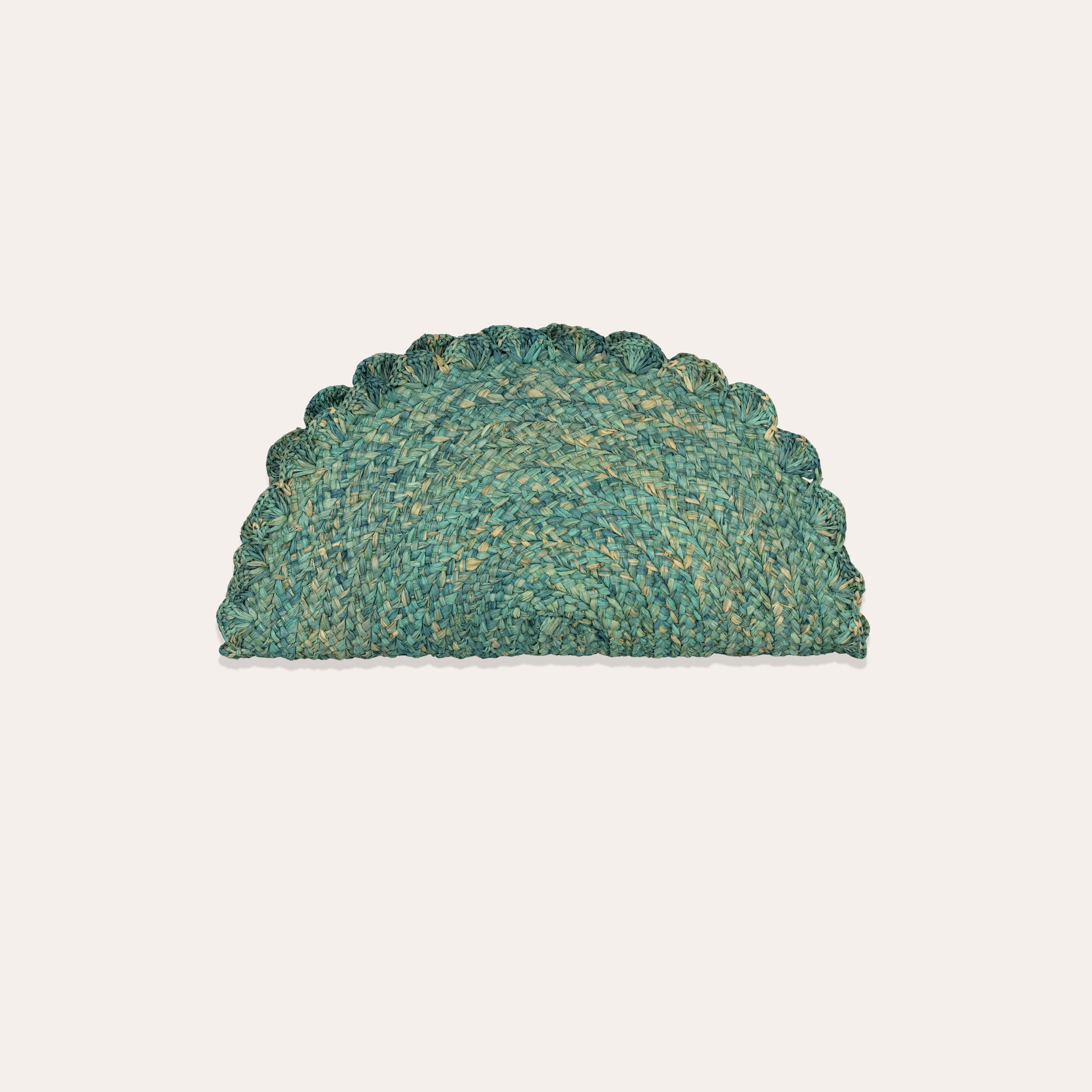 gas-bijoux-pochette-sun-raphia-turquoise-pochette-tress-e-main-port-e-paule image 1