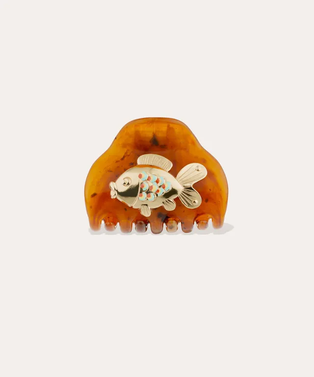 gas-bijoux-pince-cheveux-caftan-nemo-ac-tate-ambre image 1