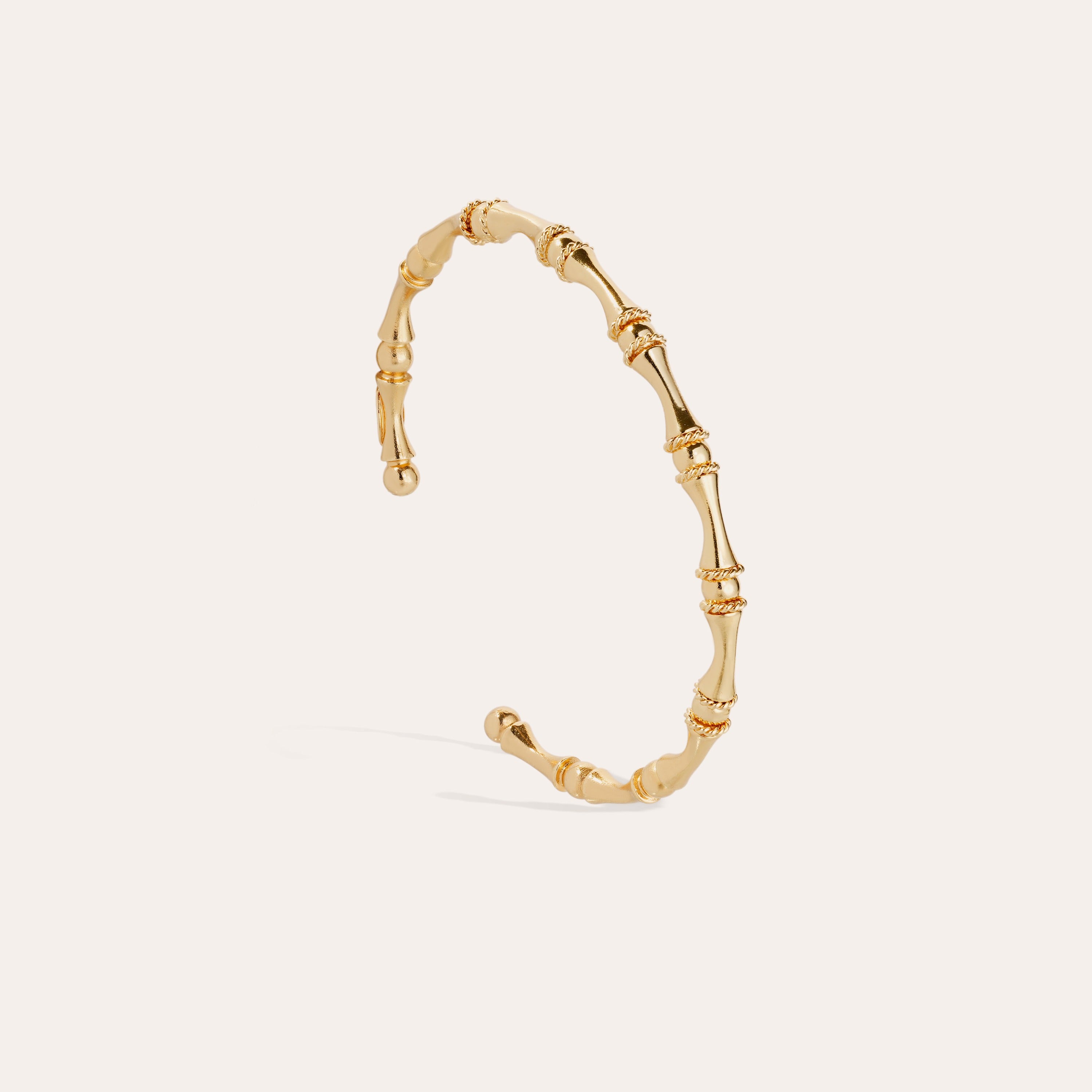 gas-bijoux-bracelet-bambou-jonc-mini-dor-l-or-fin-taille-ajustable image 3