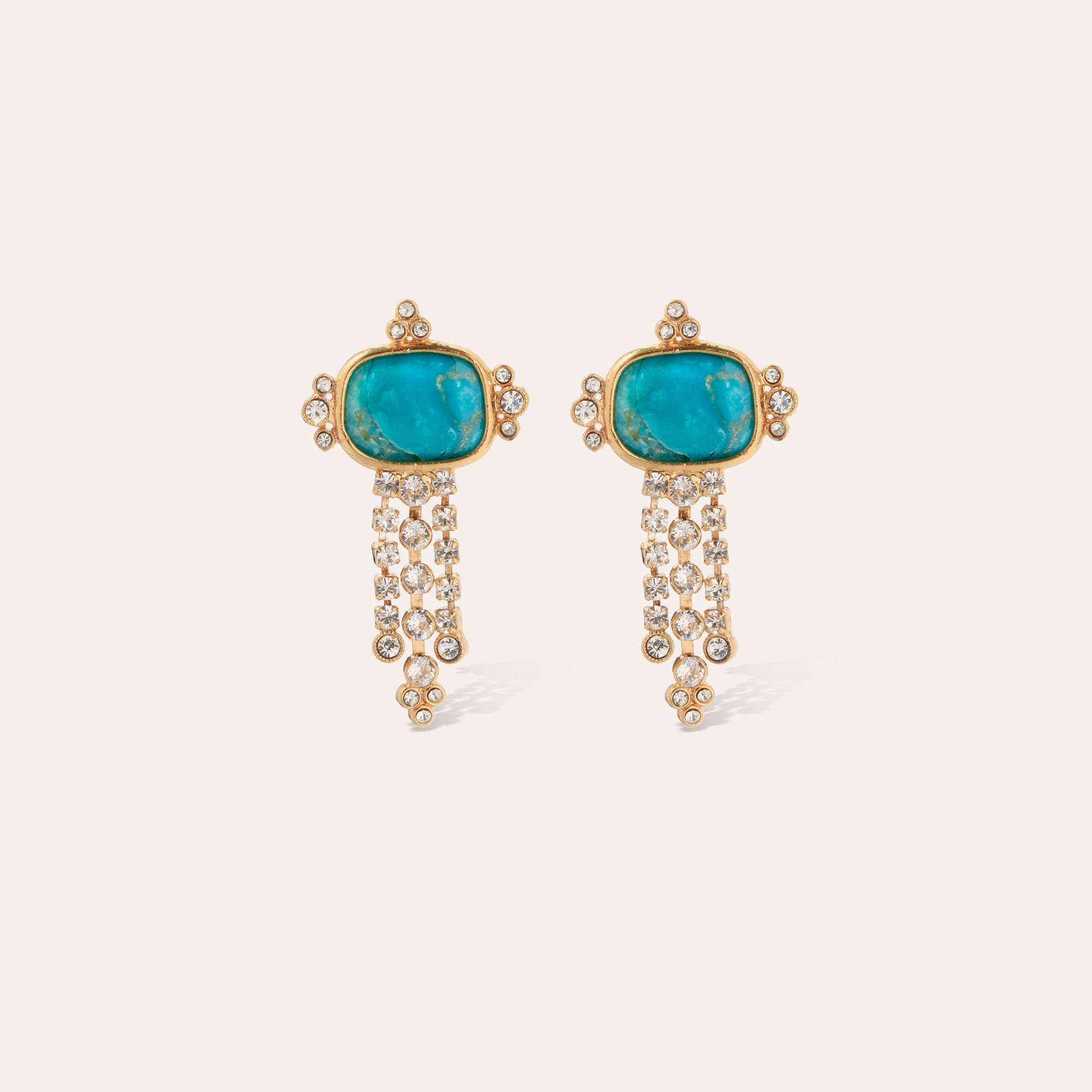 gas-bijoux-boucles-d-oreilles-tiki-turquoise-dor-es-strass image 1