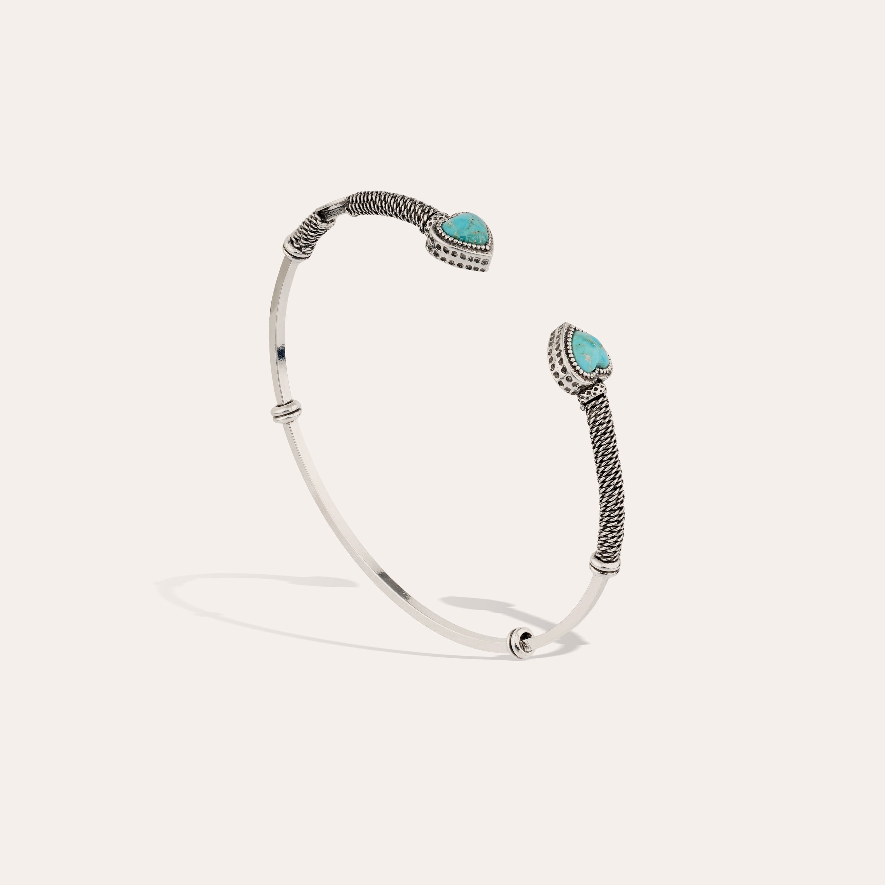 gas-bijoux-bracelet-duality-amore-argent-turquoise image 2