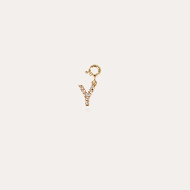 gas-bijoux-charm-lettre-y-strass-pendentif-initial-dor-2-cm image 1