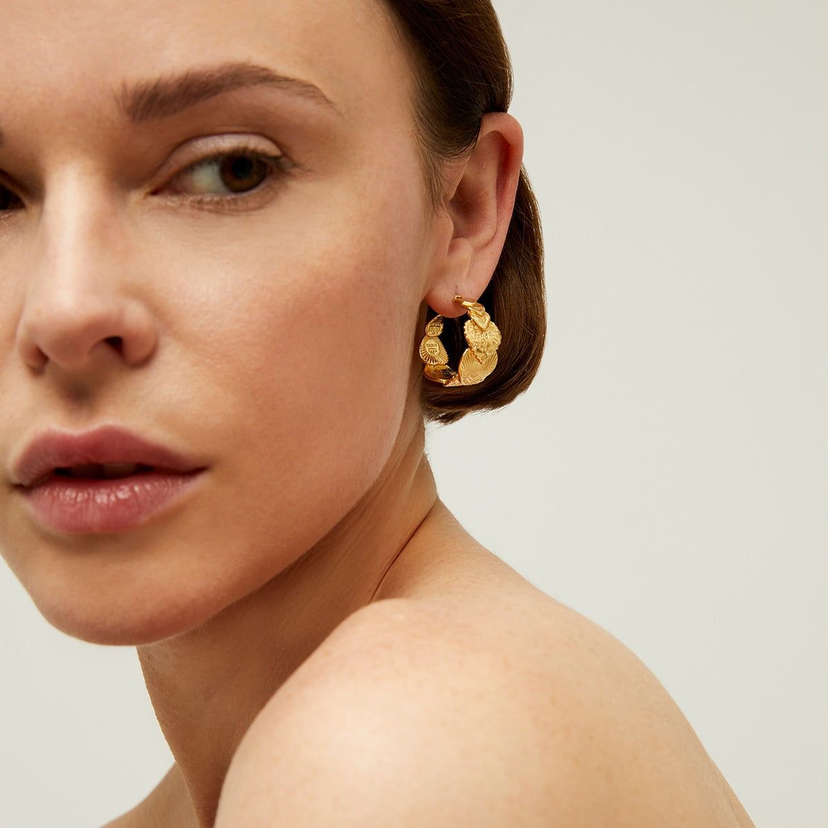 gas-bijoux-boucles-d-oreilles-cr-oles-cuore-petit-mod-le-dor-es-l-or-fin image 2