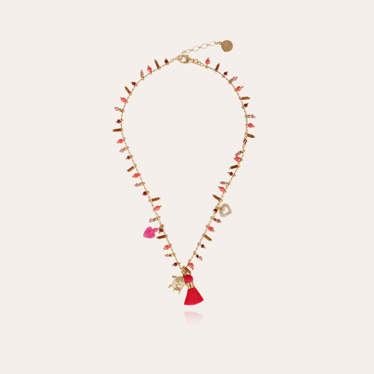 gas-bijoux-collier-gipsy-charms-dor-collier-enfant-perles-de-rocaille-charms-et- image 2