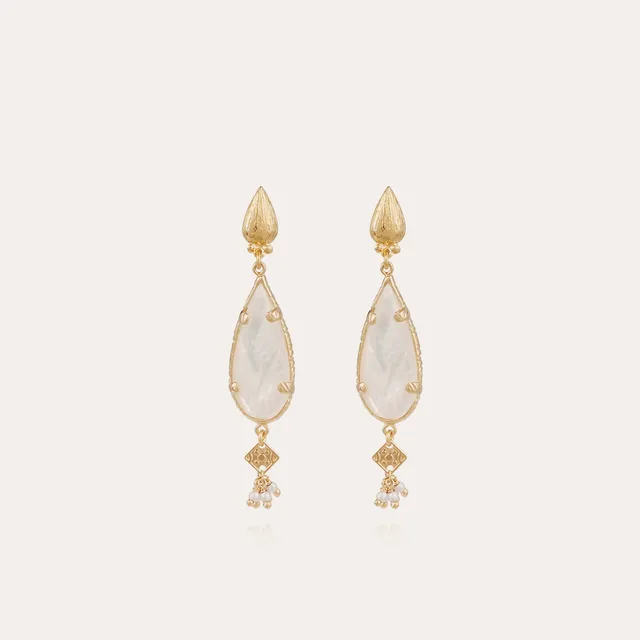 gas-bijoux-serti-goutte-boucles-d-oreilles-petit-mod-le-nacre-blanche image 1