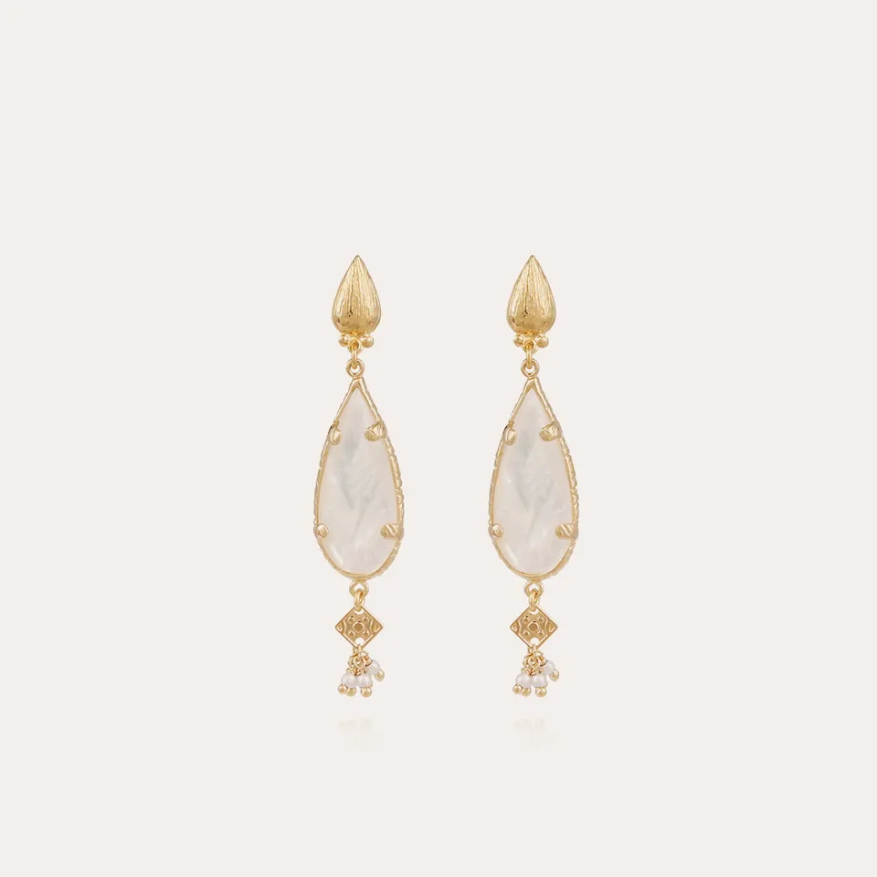 gas-bijoux-serti-goutte-boucles-d-oreilles-petit-mod-le-nacre-blanche image 1