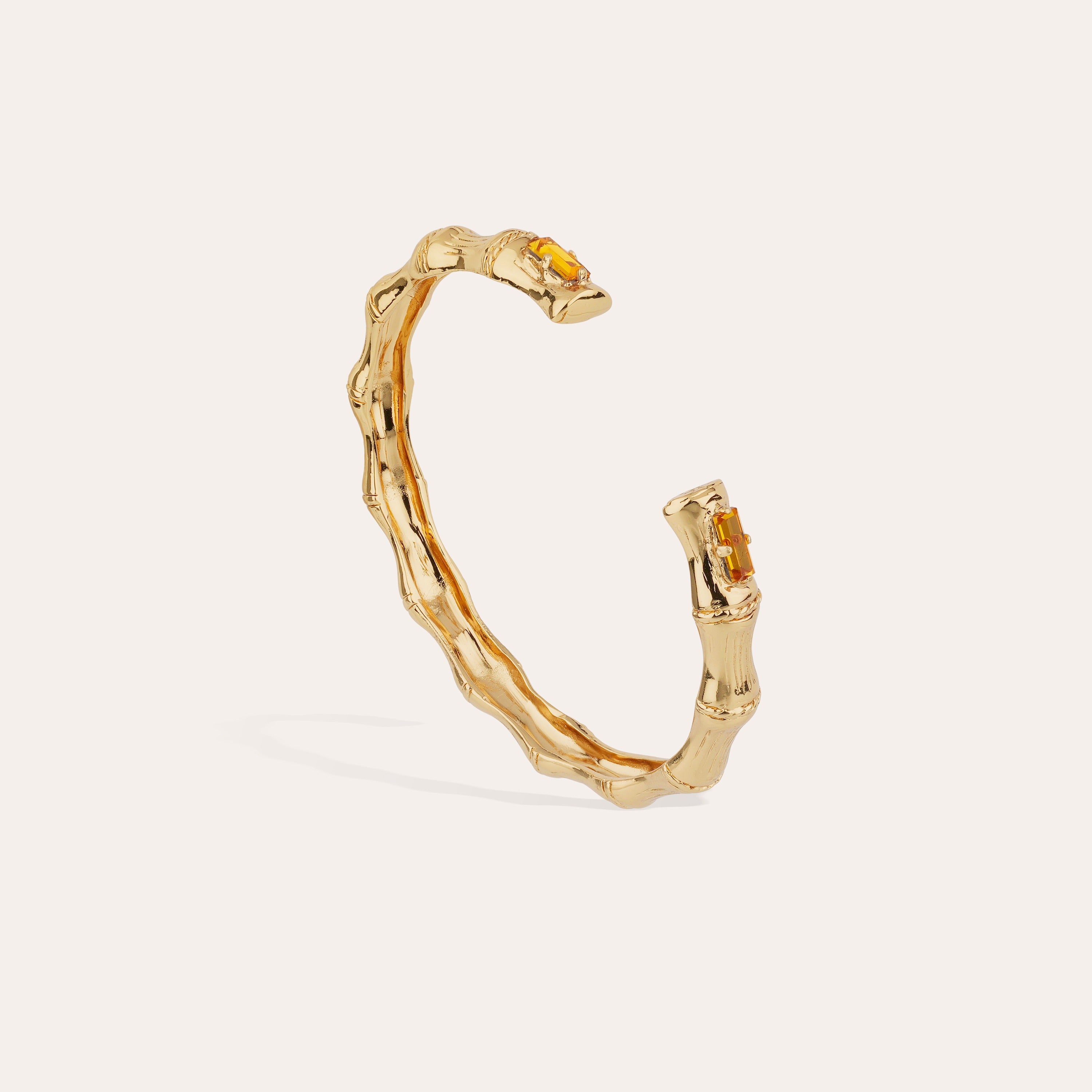 gas-bijoux-bracelet-bambou-jonc-strass-dor-taille-ajustable image 3