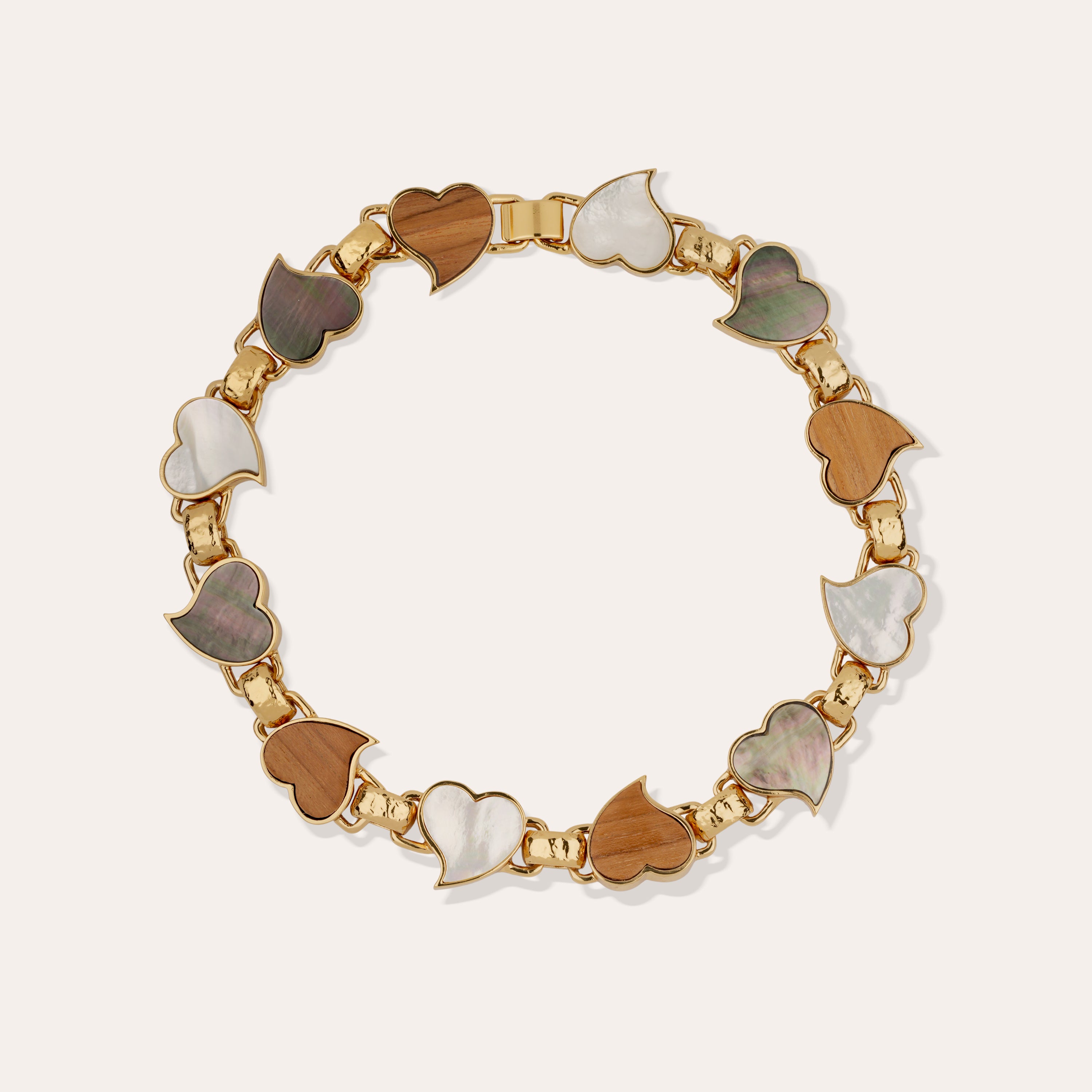 gas-bijoux-collier-mirage-coeur-multi-bois-nacre image 1